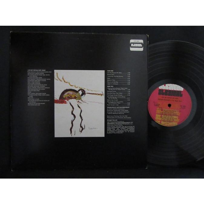 【中古レコード】 CAPTAIN BEEFHEART and MAGIC BAND / LICK MY DECALS OFF BABY CAPTAIN BEEFHEART and MAGIC BAND LICK MY DECALS OFF BABY