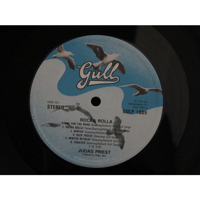 中古レコード】 JUDAS PRIEST / ROCKA ROLLA : ユークリッド Yahoo!店