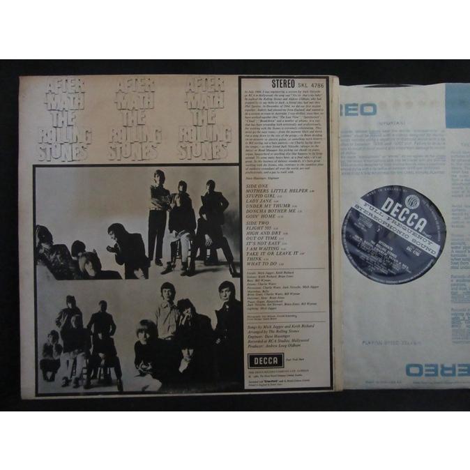 中古レコード】 ROLLING STONES / Aftermath : ユークリッド Yahoo!店