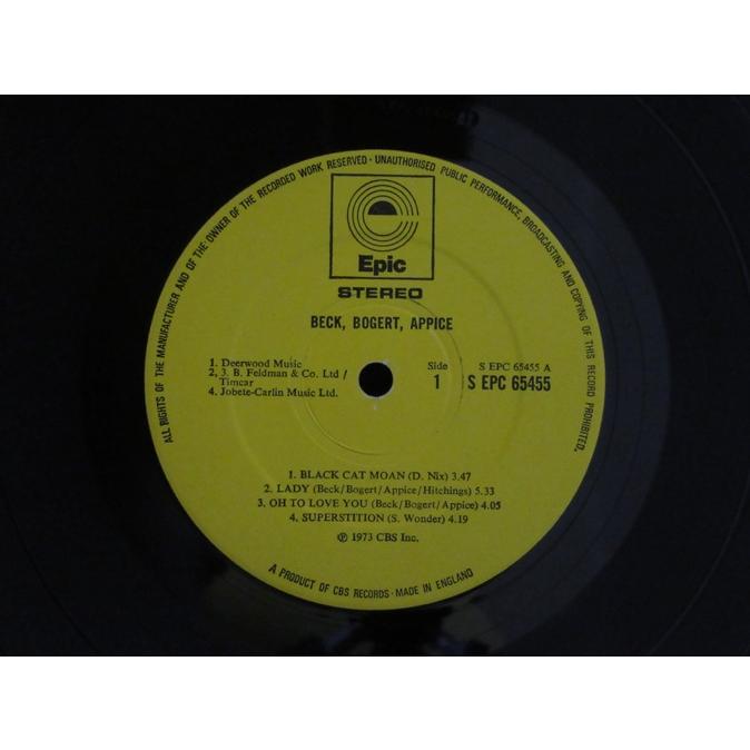 Beck, Bogert & Appice レコード新品未使用 2026年最新】Yahoo!オークション -beck bogert appice(ロック