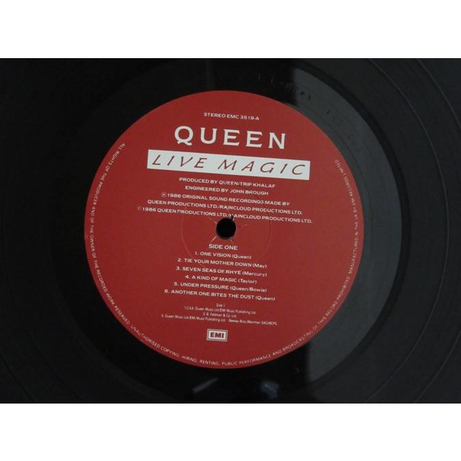 【極美品】レコード　QUEEN LIVE MAGIC 中古レコード】 QUEEN / Live Magic : ユークリッド Yahoo!店 - 通販