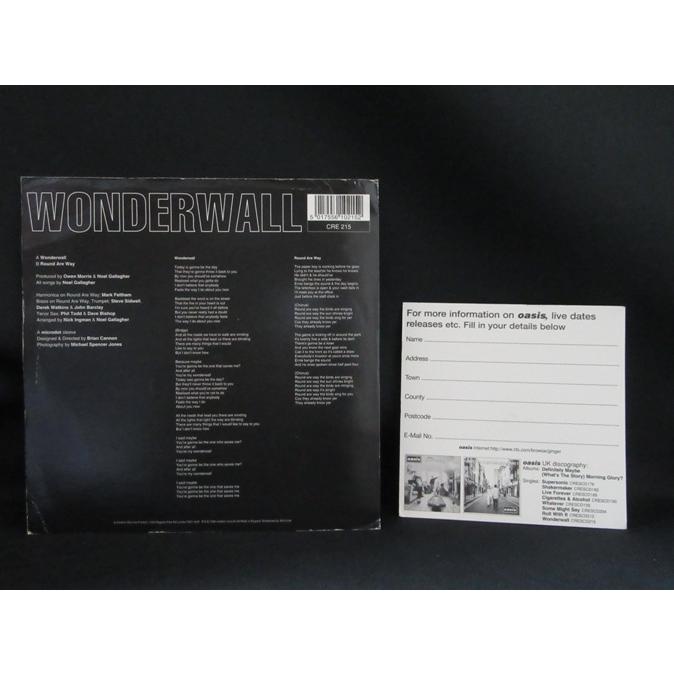 【中古レコード】 OASIS / Wonderwall_1