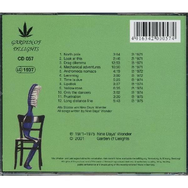 新品CD】 NINE DAYS' WONDER / The best years of our life