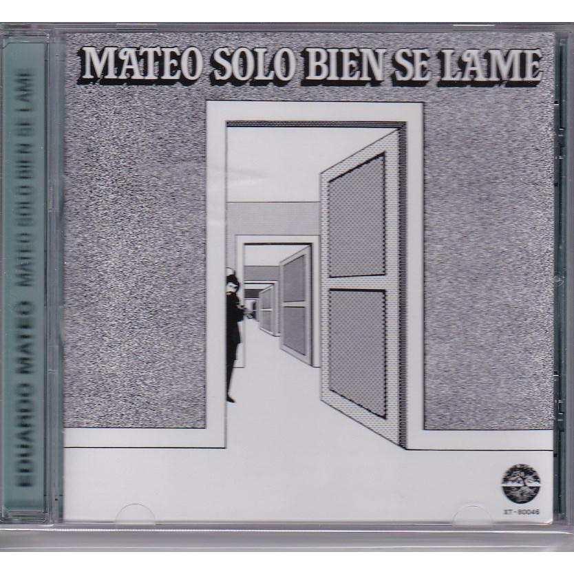 新品CD】 EDUARDO MATEO / Mateo Solo Bien Se Lame : 8925 