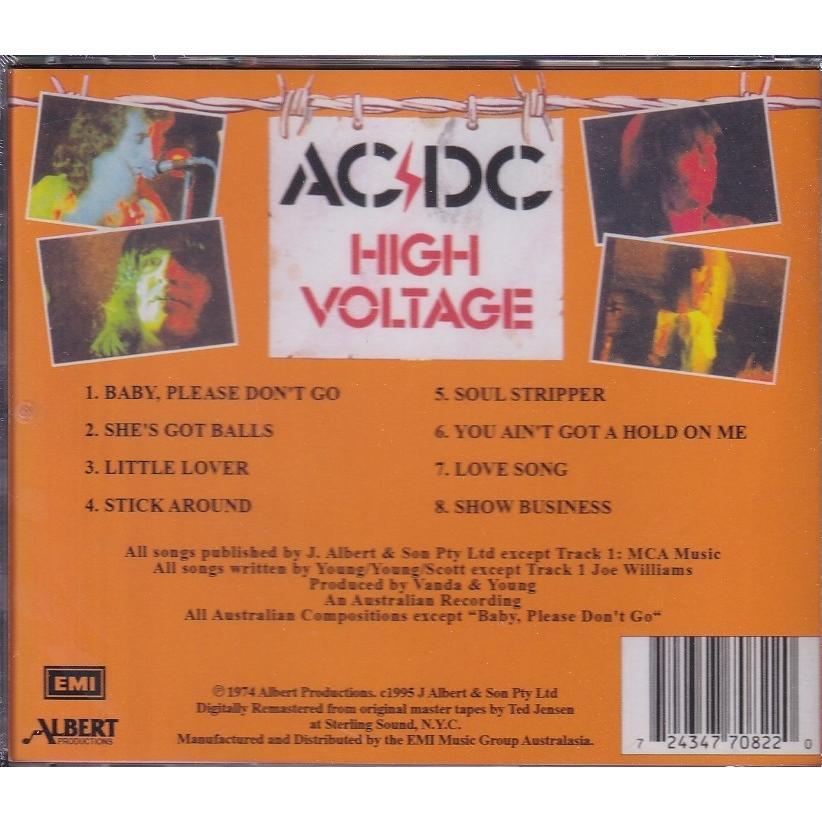新品CD】 AC/DC / High Voltage : ユークリッド Yahoo!店 - 通販