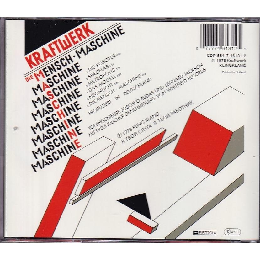 新品CD】 KRAFTWERK / Die Mensch Maschine : ユークリッド Yahoo!店
