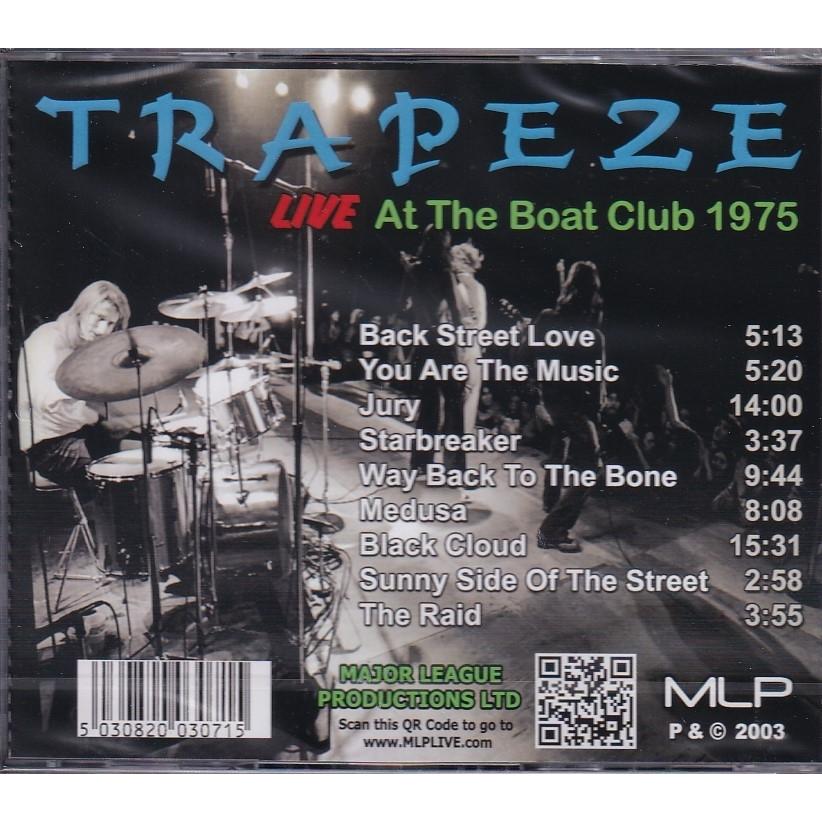 【新品CD】 TRAPEZE / LIVE AT THE BOAT CLUB 1975｜euclid｜02