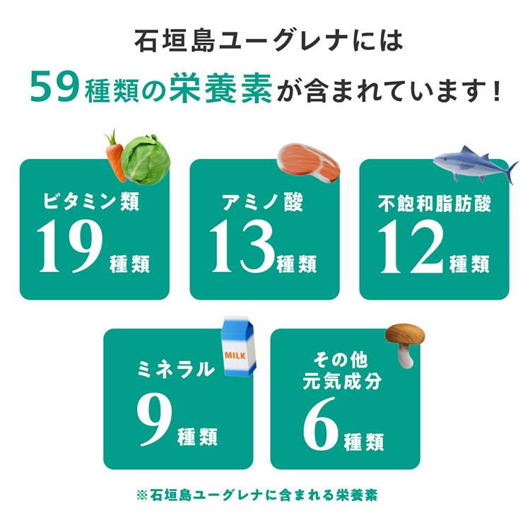 【公式】 からだにユーグレナ プレミアム グリーンカプセル 180粒 【4袋セット＋1袋おまけ】 ミドリムシ サプリメント サプリ 青汁 緑汁 健康食品｜euglena-farm｜07