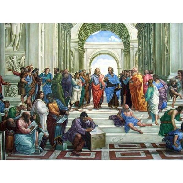 特価油絵 ラファエロの名作 アテネの学堂 Ma339 F50 ユーラシアアート 通販 Yahoo ショッピング