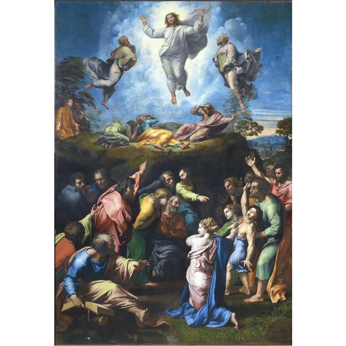 特価油絵 ラファエロの名作「キリストの変容」 MA578 :MA578-m50:絵画制作専門ユーラシアアート - 通販 - Yahoo!ショッピング