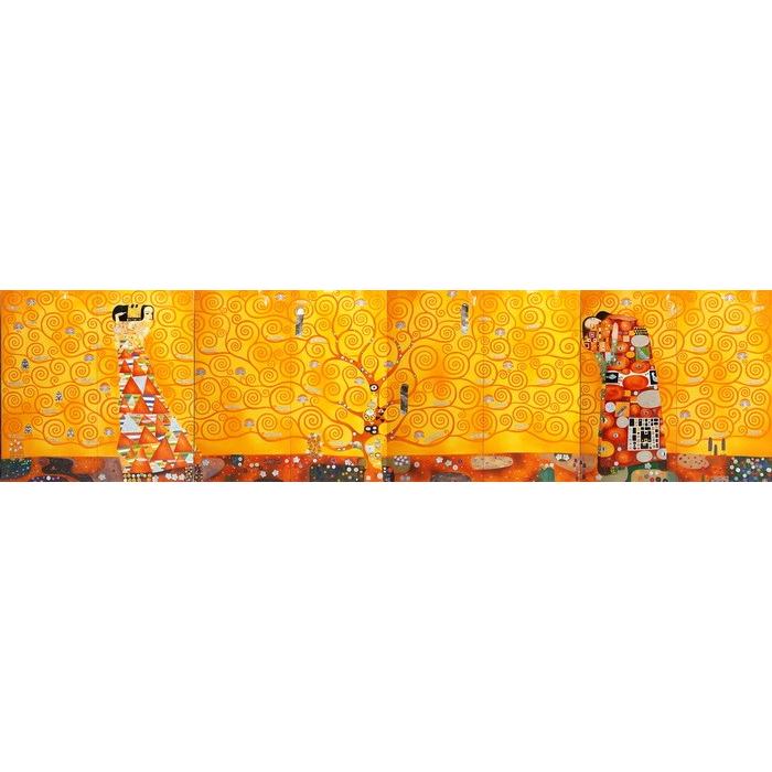 漆絵　クリムトの名作_生命の樹  NH129｜eurasia-art