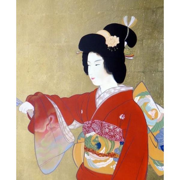 漆絵 上村松園の名作_序の舞 NH191 : 絵画制作専門ユーラシアアート