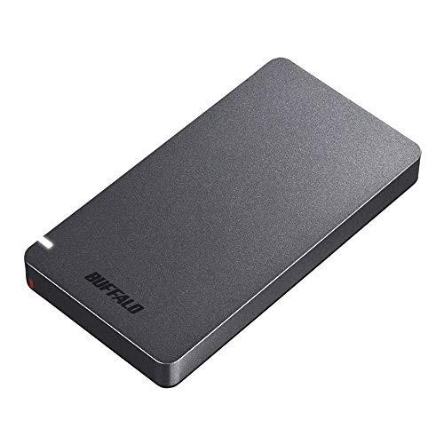 優れた品質 BUFFALO USB3.2Gen2 ポータブルSSD 1.9TB 名刺サイズ 読込速度530MB/s 日本製 PS5/PS4(メーカー動作確認済) 耐衝撃・コネク 内蔵型SSD