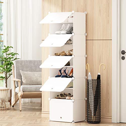 ウィルルック 組み立て式 シューズボックス 1列5扉10マス Diyブーツラック 靴箱 靴収納ボックス 防塵 防汚 防 Nwg Eureka In The Y 通販 Yahoo ショッピング