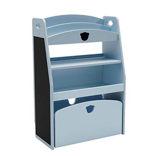 Domy Home おもちゃ箱 子供用シェルフ 子供用本棚 絵本棚 おもちゃ 収納 木製 かわいい キッズ おしゃれ 子ども家 Isequipment Cl