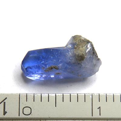 非加熱・一点物】夜を待つ空の結晶 タンザナイト 完全結晶原石 2.5ct