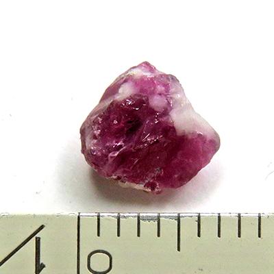 ルビー 原石 1.6ct アフガニスタン産 非加熱 パワーストーン ルース