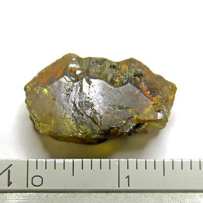 スフェーン 結晶 原石 パキスタン産 9.7ct レアストーン パワーストーン ルース 天然石_3