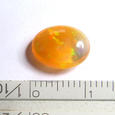 ファイアーオパール ルース 2.1ct 天然石 10月 誕生石 メキシコ産  