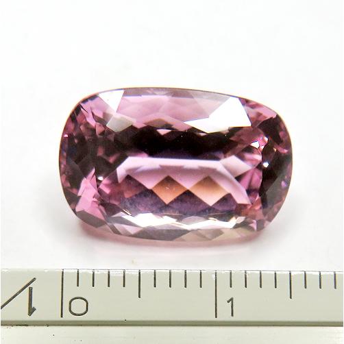クンツアイト ルース 天然石  10.2ct アフガニスタン産の画像