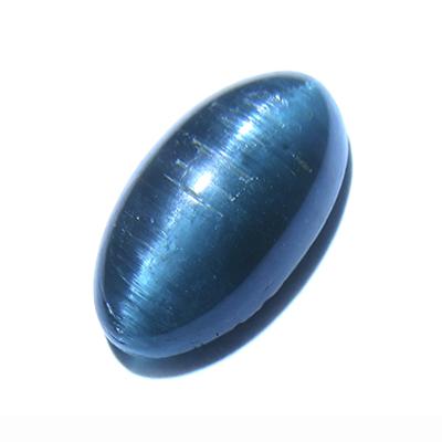 トルマリン インディコライトトルマリンキャッツアイ ルース 天然石 大粒 4.3ct ブラジル産の画像
