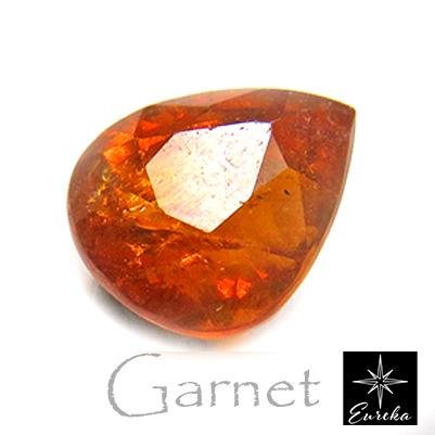 現品限り】スペサルティンガーネット 1.46ct ルース ペアシェイプ