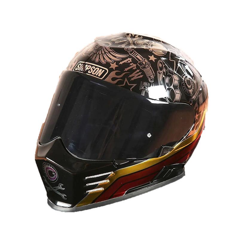 SIMPSON（シンプソン） SIMPSON VENOM Tattoo ヘルメット : ユーロ