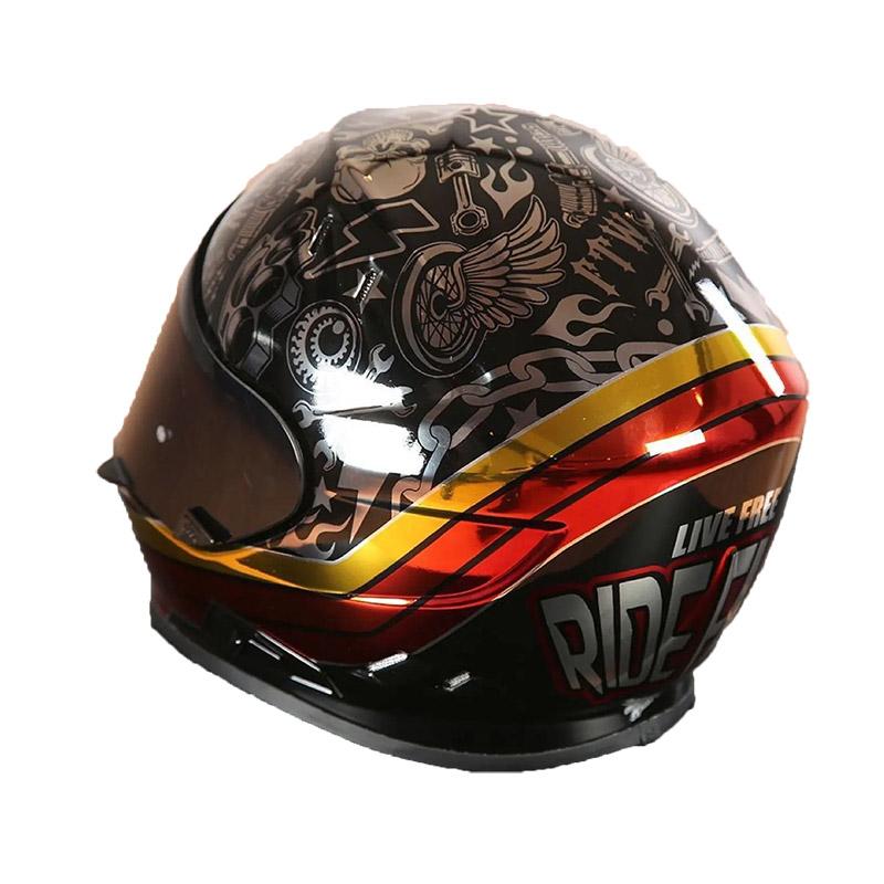 ヘルメット(シンプソン) SIMPSON（シンプソン） SIMPSON VENOM Tattoo ヘルメット : ユーロ