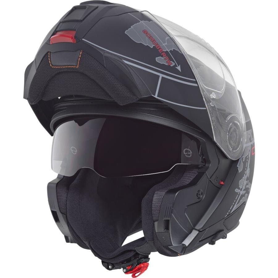 Schuberth C5 Globe シューベルト フリップアップヘルメット / ブラックマット・グレー