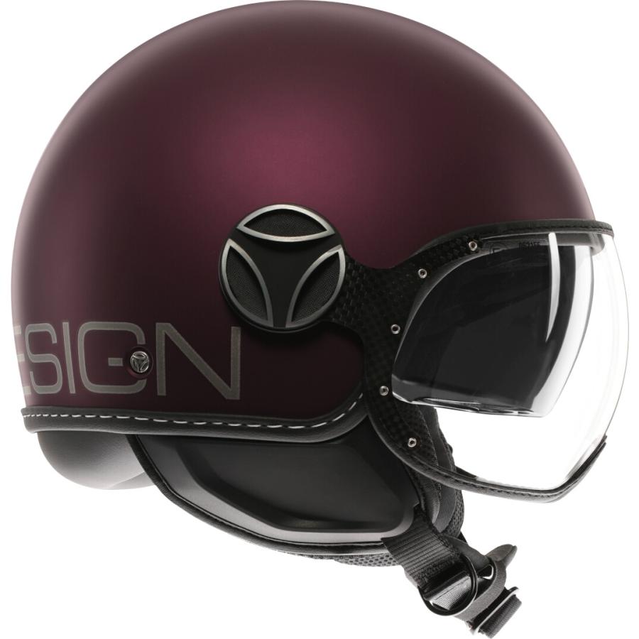 MomoDesign FGTR Evo Mono 2.0 モモ ジェットヘルメット /レッドマット