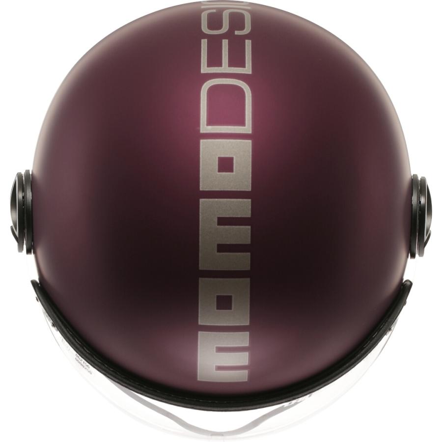MomoDesign FGTR Evo Mono 2.0 モモ ジェットヘルメット /レッドマット