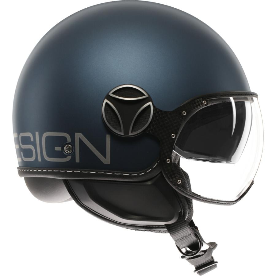 MomoDesign FGTR Evo Mono 2.0 モモ ジェットヘルメット /ブルーマット_2