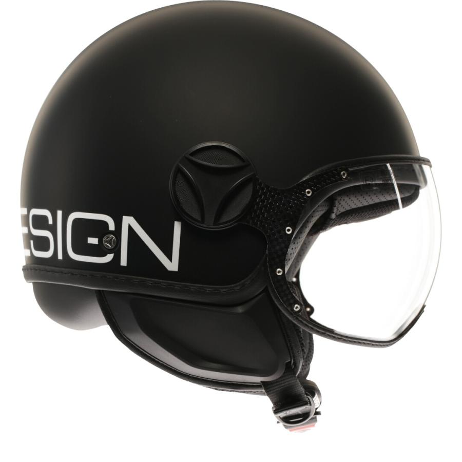 MOMO FGTR Classic ジェットヘルメット マットブラック Lサイズ MomoDesign FGTR Classic Mono 2.0 モモ ジェットヘルメット /ブラック