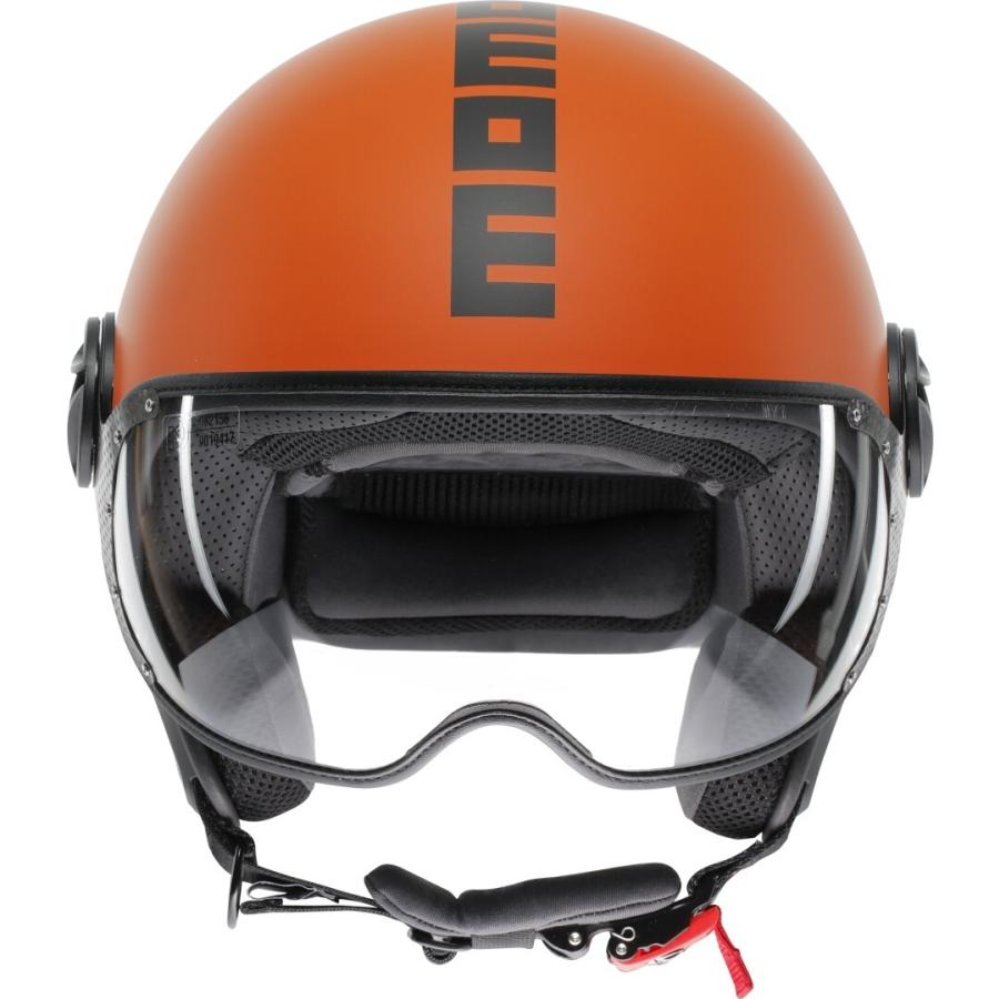 MOMO FGTR Classic ジェットヘルメット マットオレンジ Lサイズ MOMO FGTR Classic ジェットヘルメット マットオレンジ Lサイズ