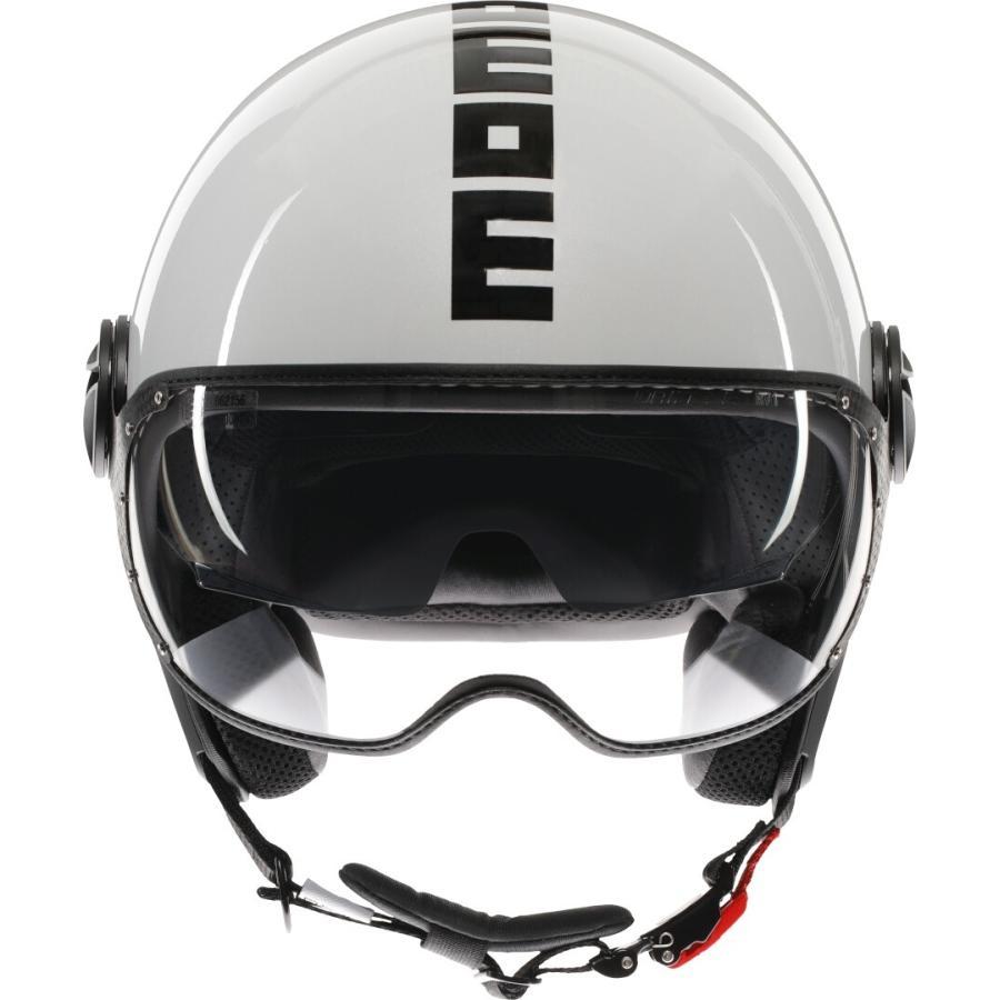 MomoDesign FGTR EVO Mono ジェットヘルメット ホワイト : ユーロ
