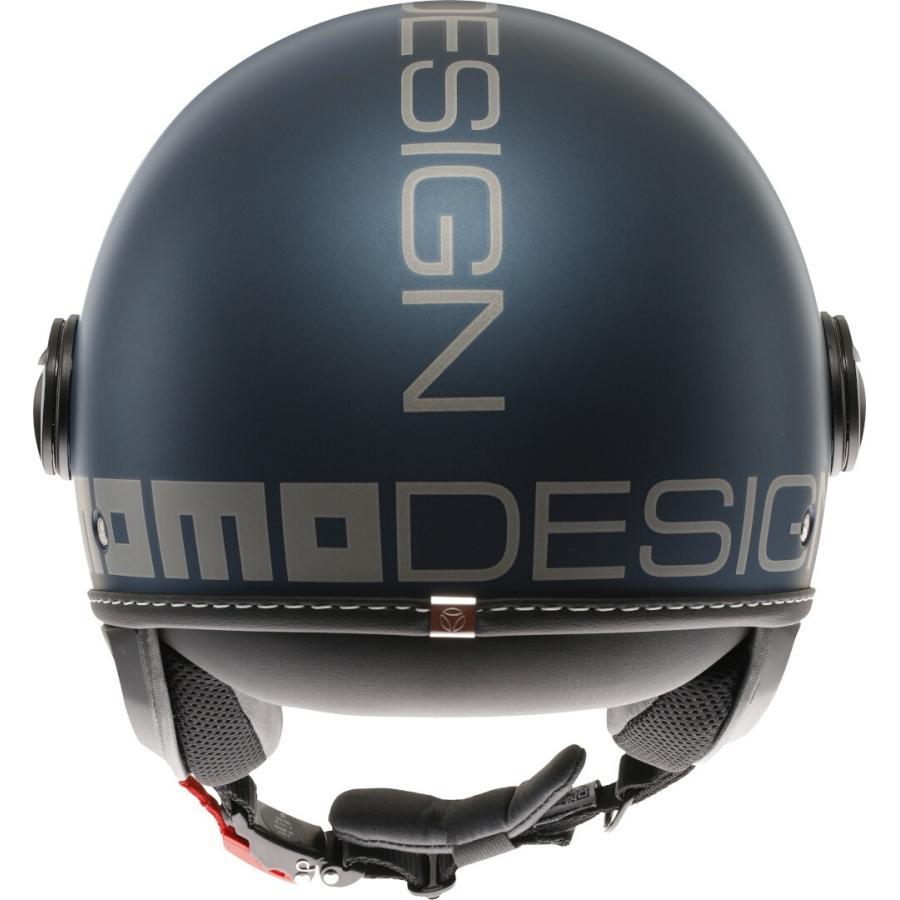 MomoDesign FGTR EVO Mono ジェットヘルメット マットブルー : ユーロ