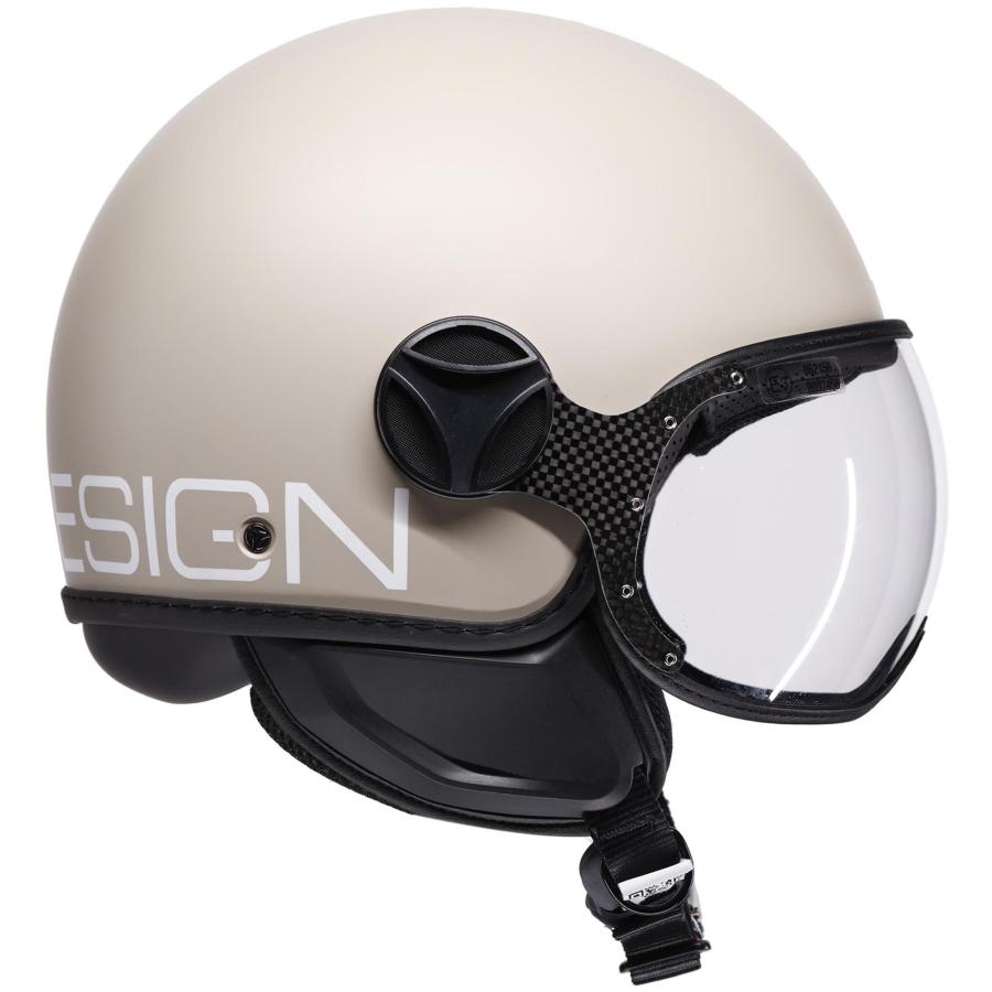 MomoDesign FGTR Classic Candy ジェットヘルメット マットホワイト