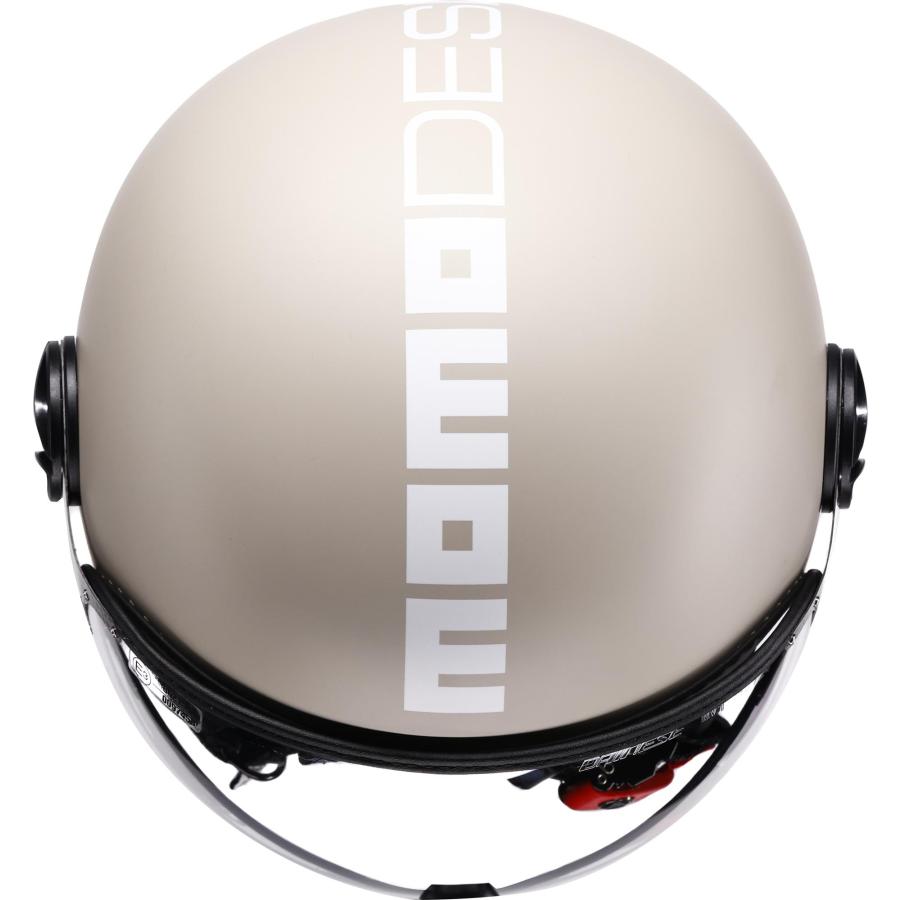 MomoDesign FGTR Classic Candy ジェットヘルメット マットホワイト
