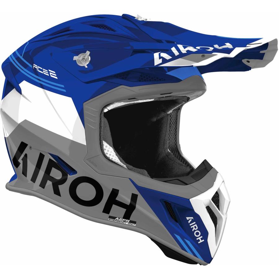 AIROH（アイロー） Airoh Aviator Ace 2 Fury ヘルメット/ ブルー 