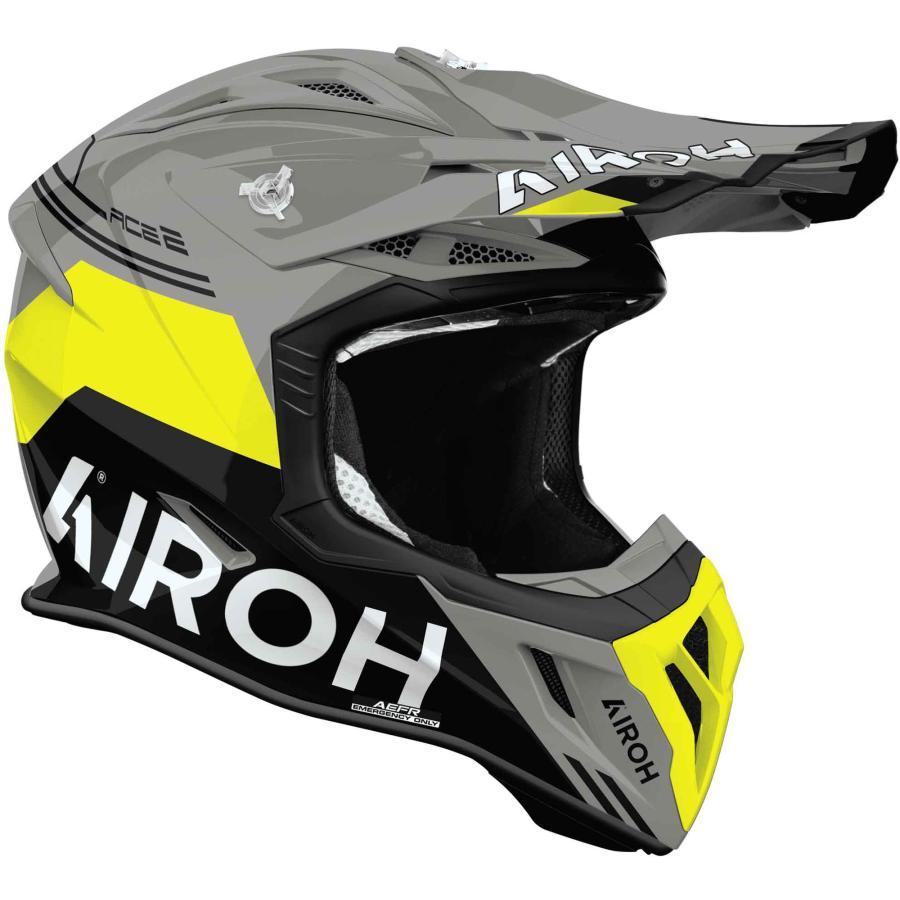 AIROH（アイロー） Airoh Aviator Ace 2 Fury ヘルメット/ グレー 