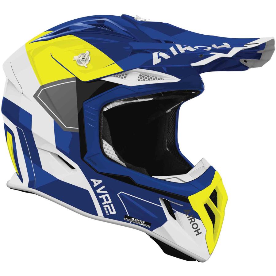 AIROH（アイロー） Airoh Aviator Ace 2 Shield ヘルメット/ ブルー 