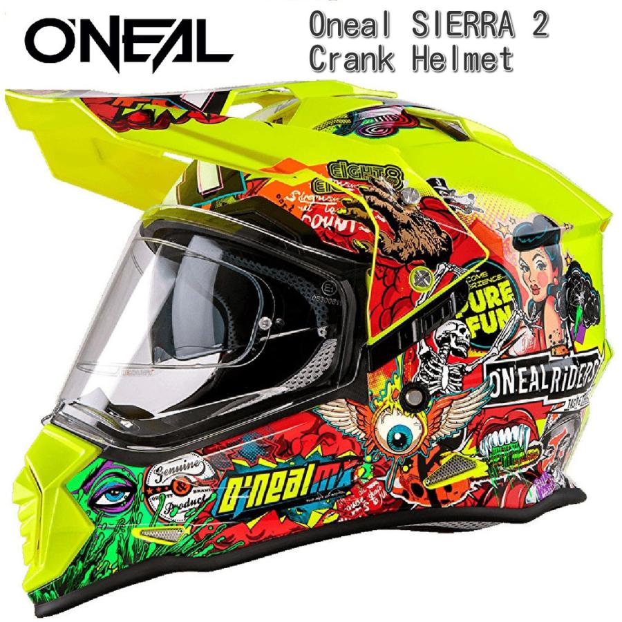 O´Neal(オニール) SIERRA II Crank ヘルメット 高額クーポン配布中