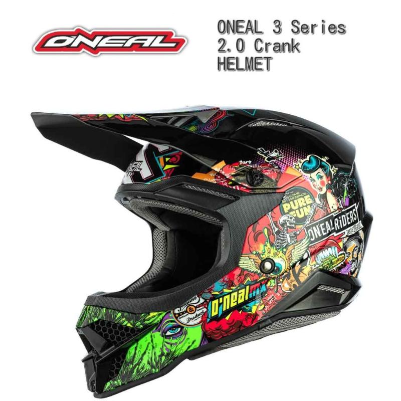 ONEAL ブラック フルフェイスヘルメット　3series ゴーグルセット 楽天市場】【夏のﾄﾞｰﾝ!と全品超ﾄｸ祭】RIDEZ TRIPLE CROSS