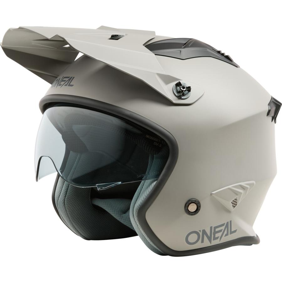 オニール ヘルメットＭサイズ O'Neal オニール VOLT SOLID ヘルメット / グレーマット : ユーロ