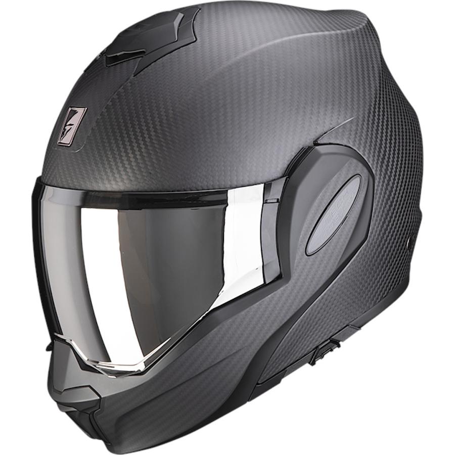 スコーピオンEXO システムヘルメット　TECH EVO カーボン　サイズL Scorpion (スコーピオン) Exo-Tech Evo Solid Carbon カーボン