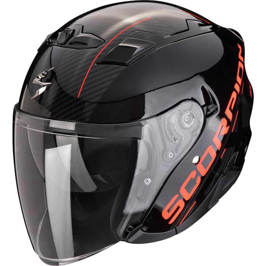 Scorpion スコーピオン EXO-230 QR ジェットヘルメット / ブラック