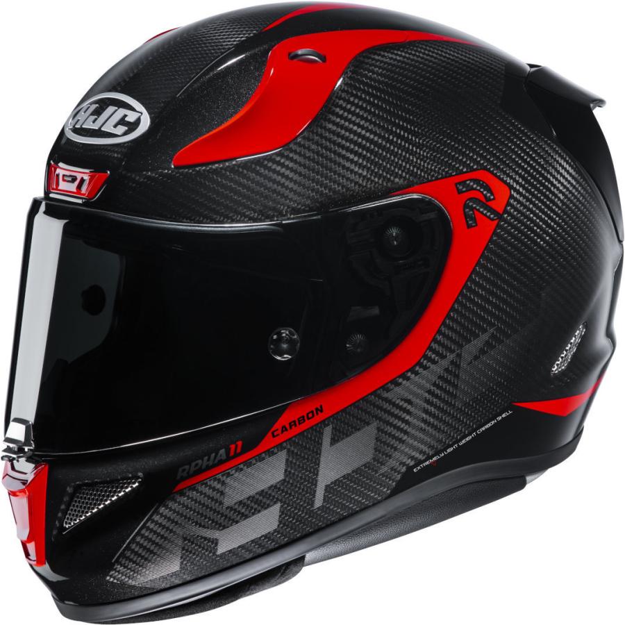 HJC RPHA 11 Carbon Bleer カーボンヘルメット/レッド : ユーロ
