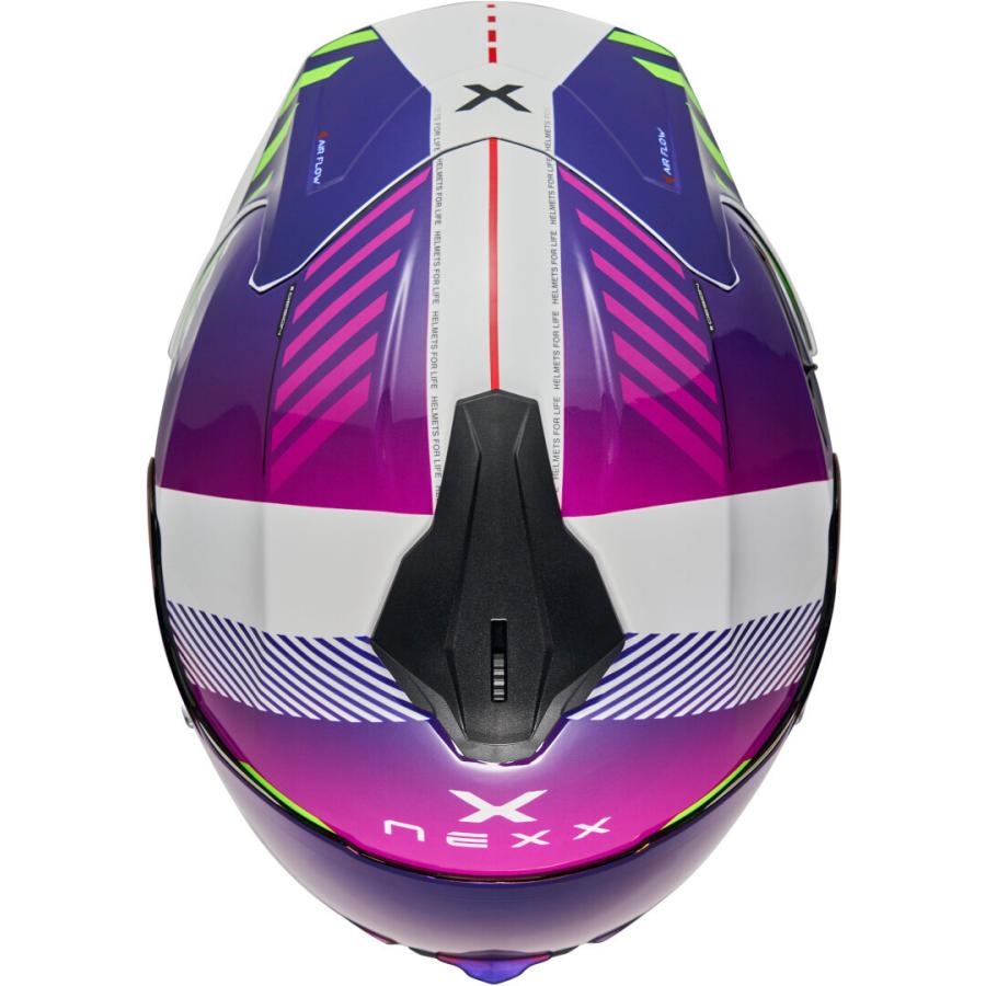 NEXX（ネックス） Nexx Y.100R Fade ヘルメット / パープル・ホワイト