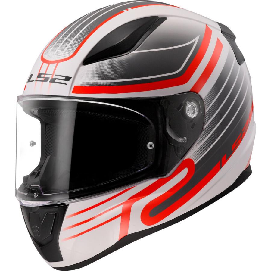 LS2 FF353 Rapid II Circuit フルフェイスヘルメット / ホワイト 