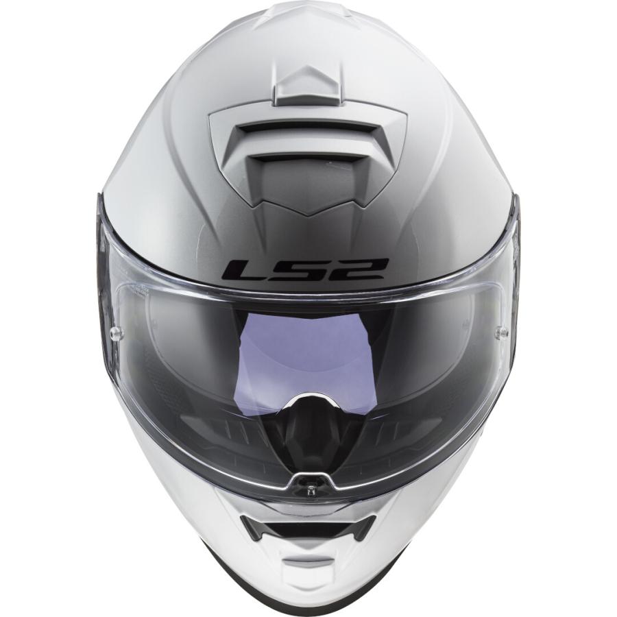 LS2 FF800 Storm II Solid  フルフェイスヘルメット / ホワイト_1